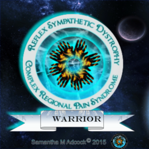 Warrior Shields - CRPS Turquoise on Galaxy Background